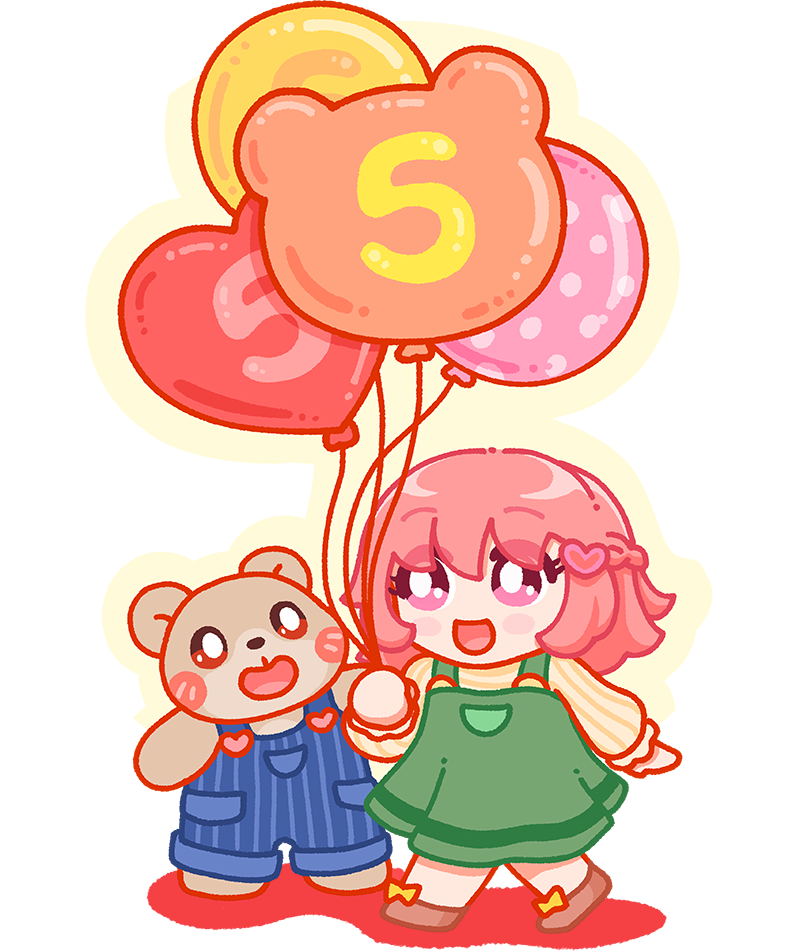 We're celebrating 5 years!
