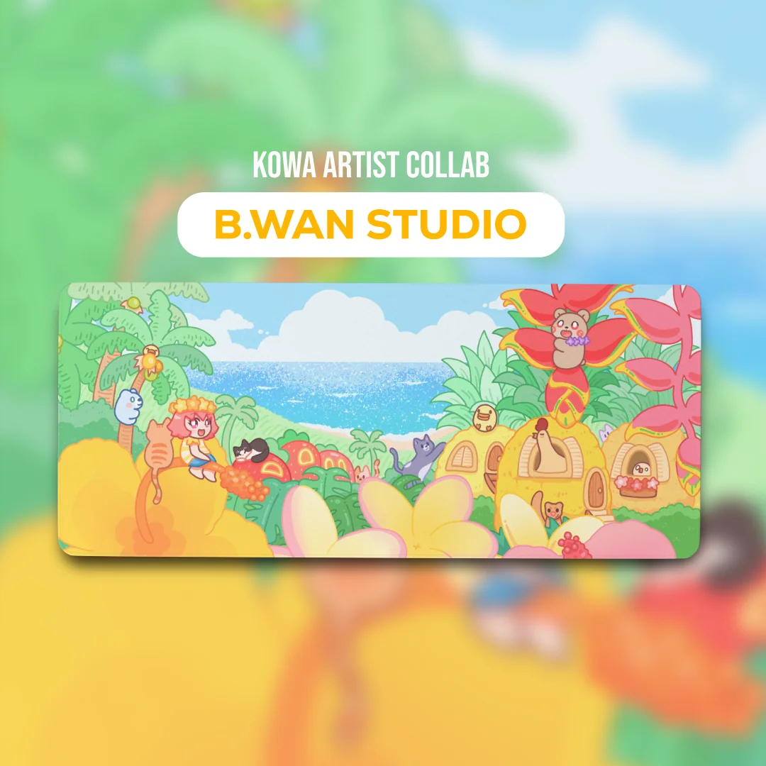 Kowa Gaming Studio Collaboration Desk Mat Now Available